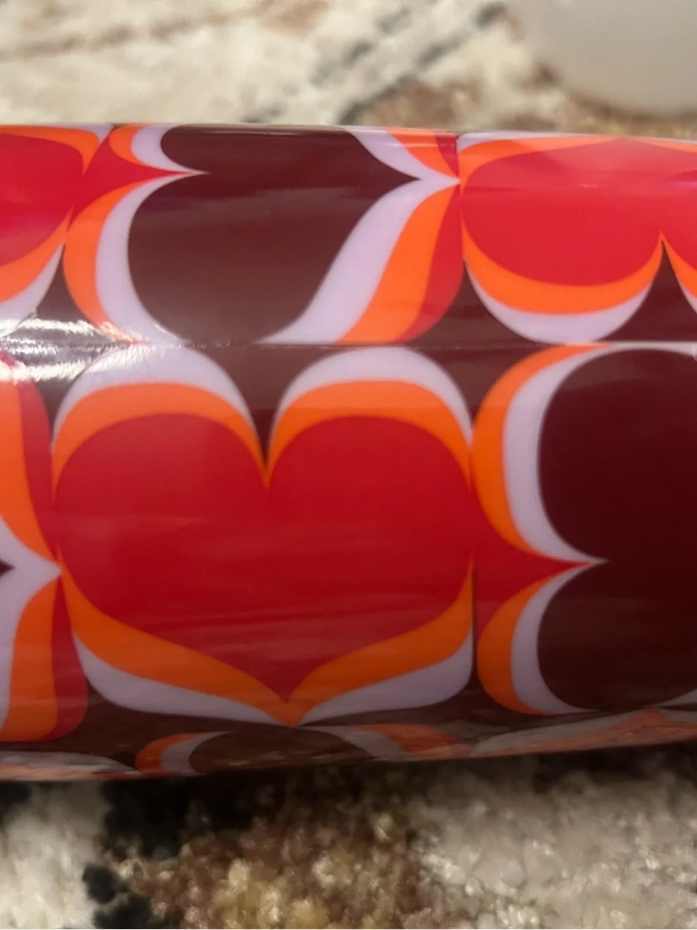Starbucks hearts 2019 ceramic travel mug tumbler vibrant hearts